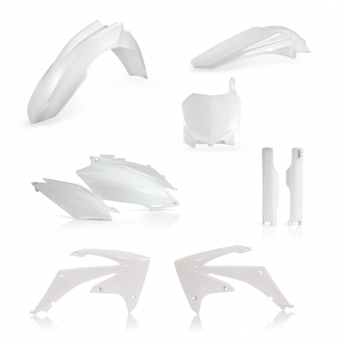 KIT PLÁSTICOS COMPLETO ACERBIS HONDA CR-F 450 2011-2012 BRANCO